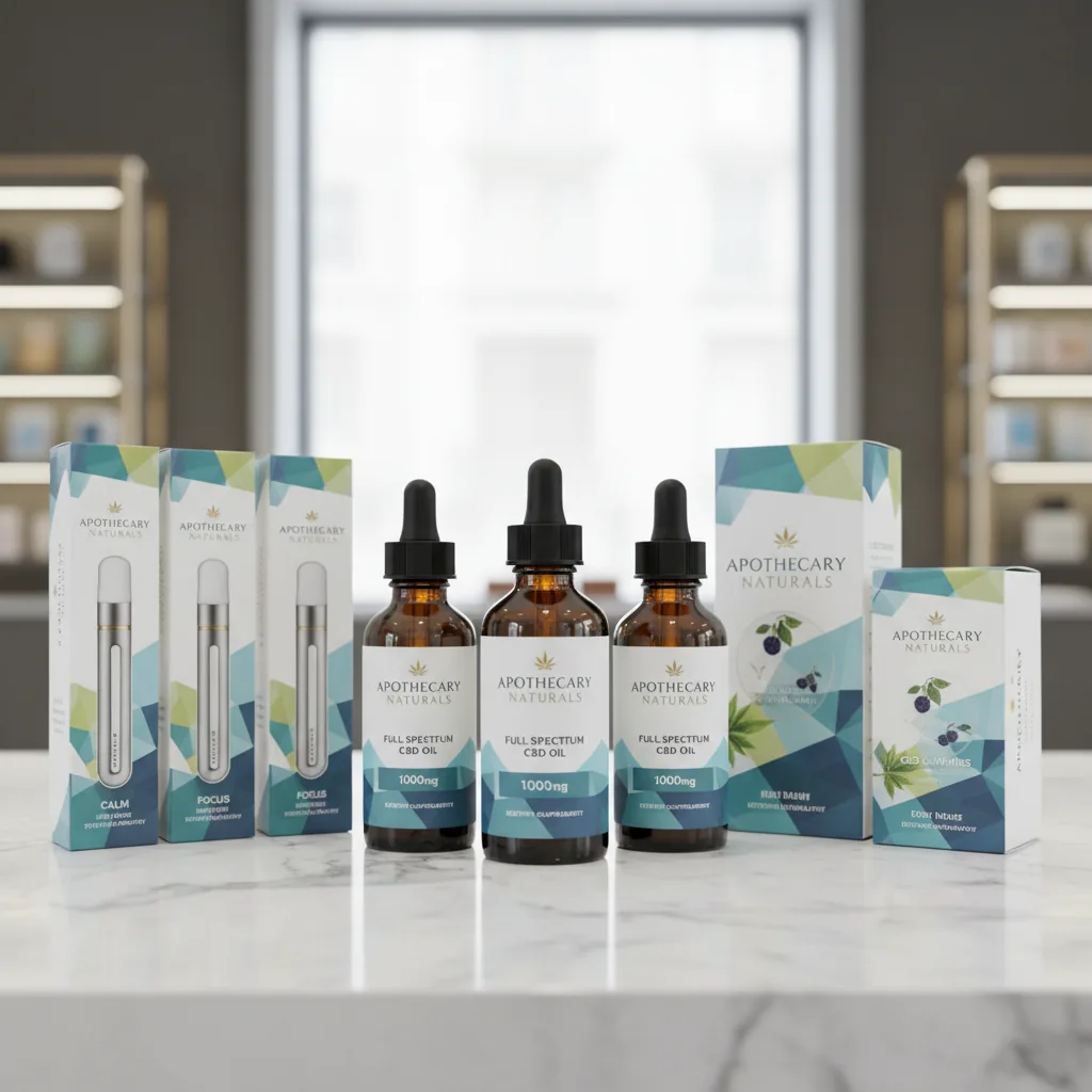 Packaging CBD personnalisé